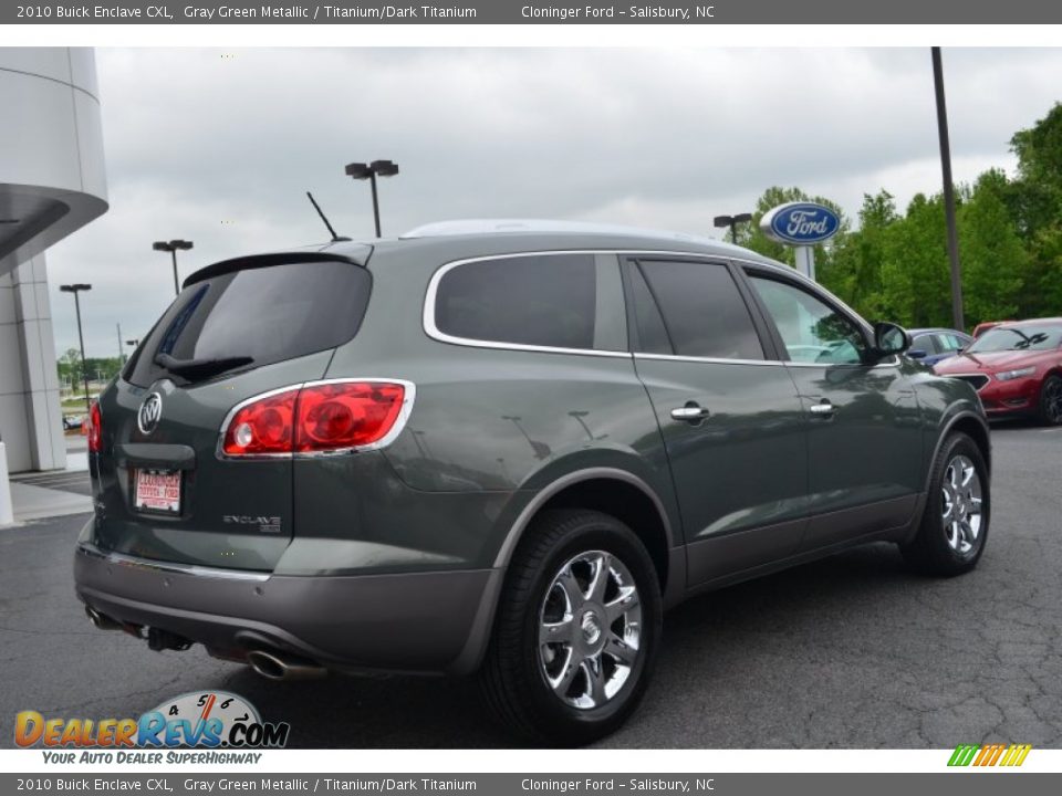 2010 Buick Enclave CXL Gray Green Metallic / Titanium/Dark Titanium Photo #3