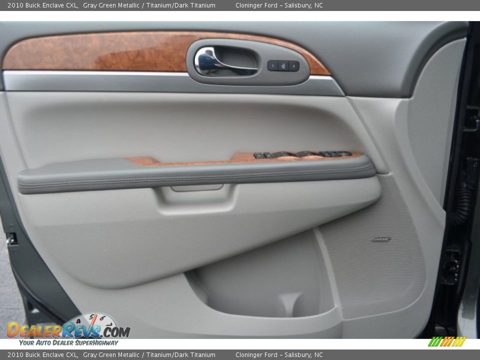 2010 Buick Enclave CXL Gray Green Metallic / Titanium/Dark Titanium Photo #8