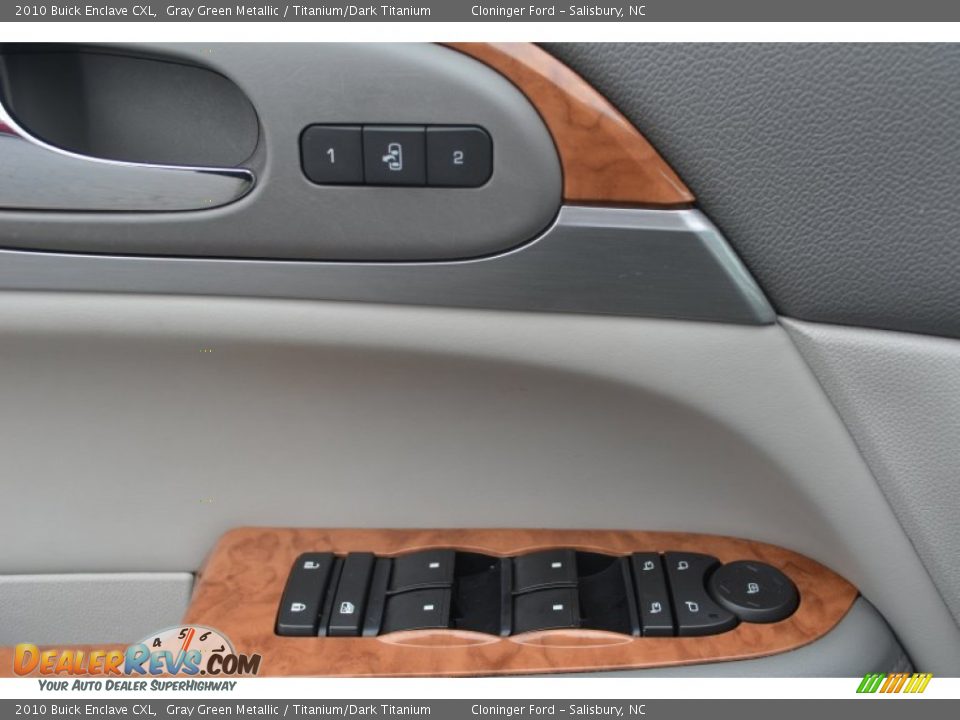 2010 Buick Enclave CXL Gray Green Metallic / Titanium/Dark Titanium Photo #9
