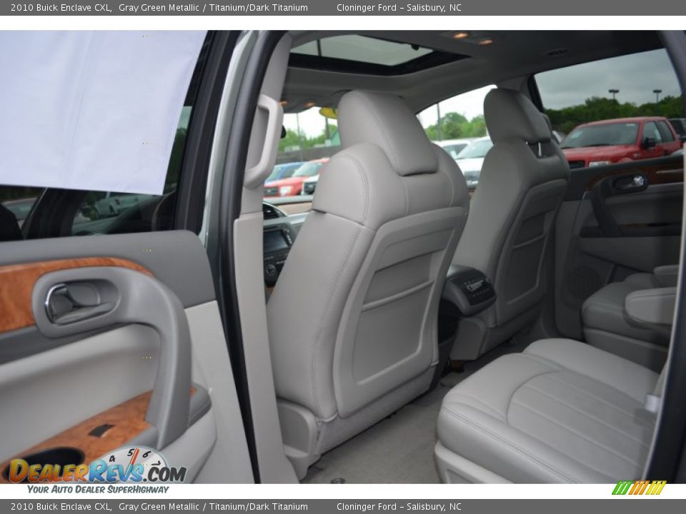 2010 Buick Enclave CXL Gray Green Metallic / Titanium/Dark Titanium Photo #12