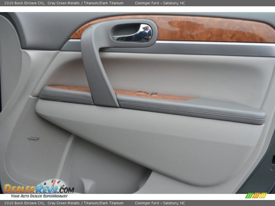 2010 Buick Enclave CXL Gray Green Metallic / Titanium/Dark Titanium Photo #19
