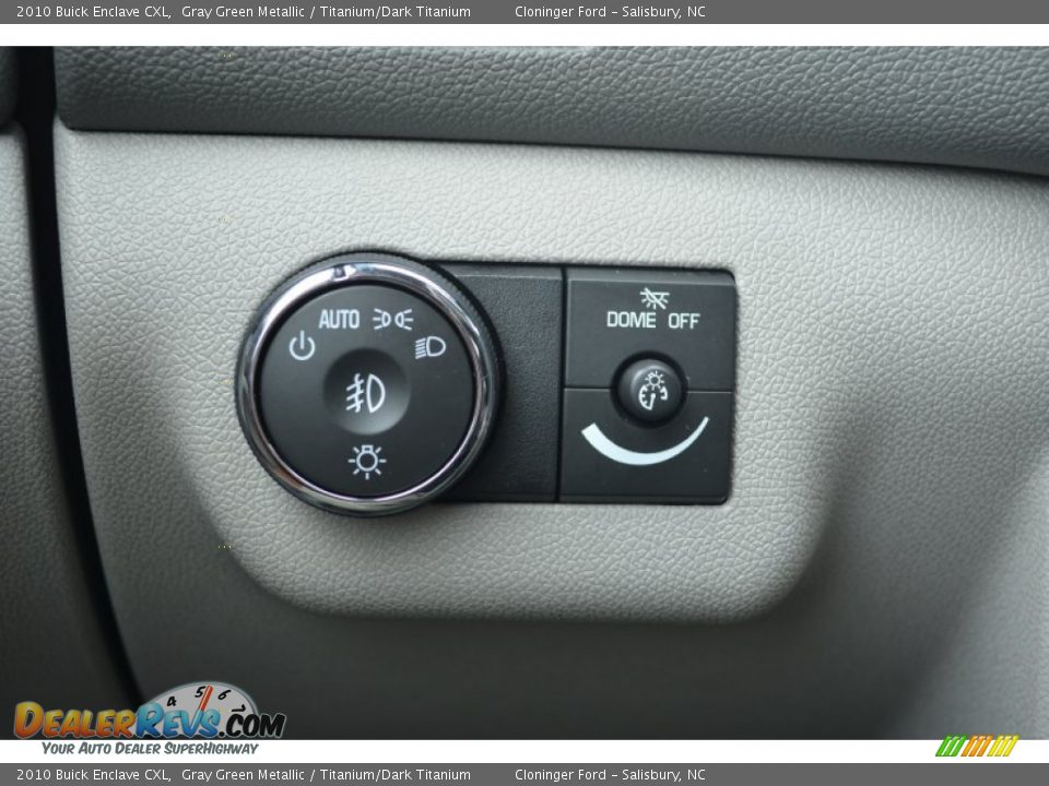 2010 Buick Enclave CXL Gray Green Metallic / Titanium/Dark Titanium Photo #28
