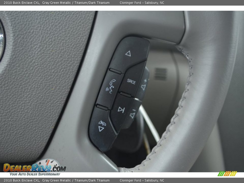 2010 Buick Enclave CXL Gray Green Metallic / Titanium/Dark Titanium Photo #30