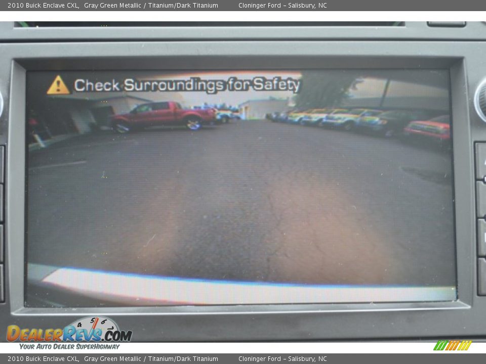 2010 Buick Enclave CXL Gray Green Metallic / Titanium/Dark Titanium Photo #34