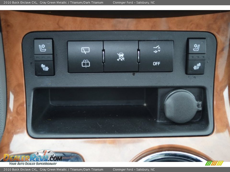 2010 Buick Enclave CXL Gray Green Metallic / Titanium/Dark Titanium Photo #36
