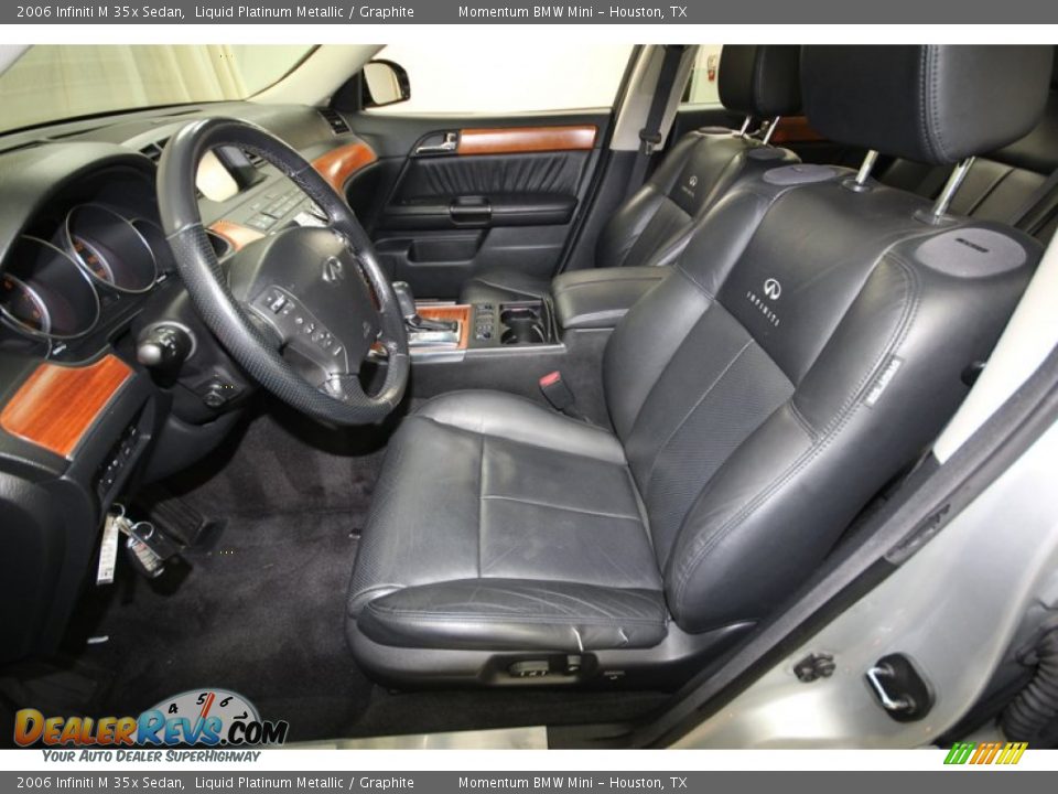 2006 Infiniti M 35x Sedan Liquid Platinum Metallic / Graphite Photo #3