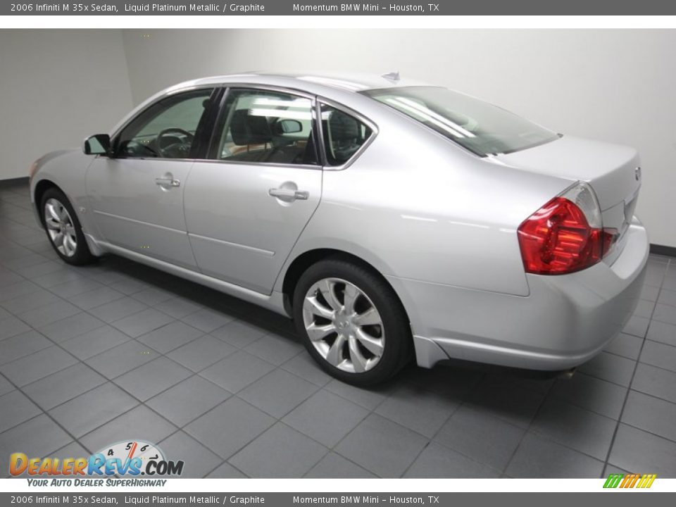2006 Infiniti M 35x Sedan Liquid Platinum Metallic / Graphite Photo #5