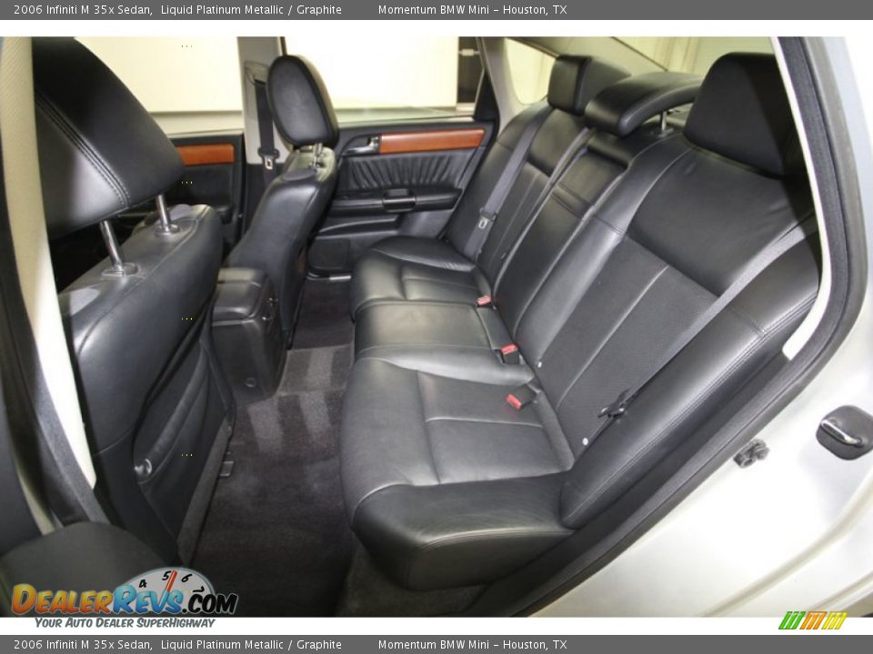 2006 Infiniti M 35x Sedan Liquid Platinum Metallic / Graphite Photo #13