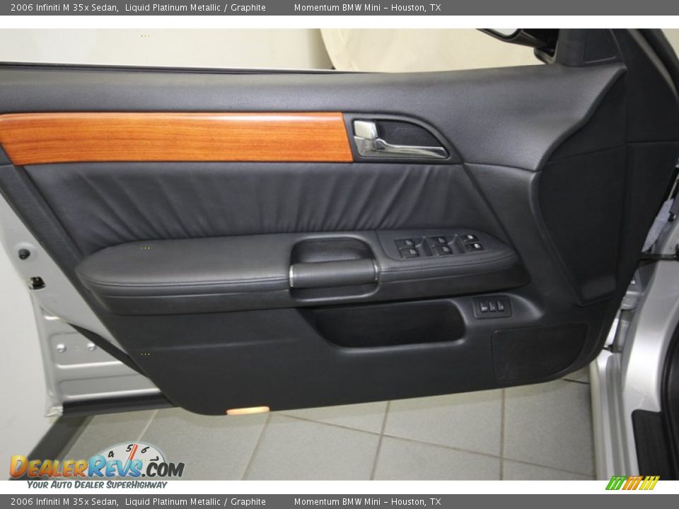 2006 Infiniti M 35x Sedan Liquid Platinum Metallic / Graphite Photo #14