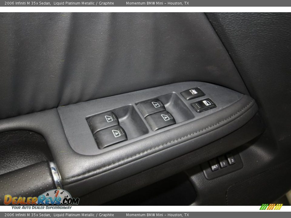 2006 Infiniti M 35x Sedan Liquid Platinum Metallic / Graphite Photo #15