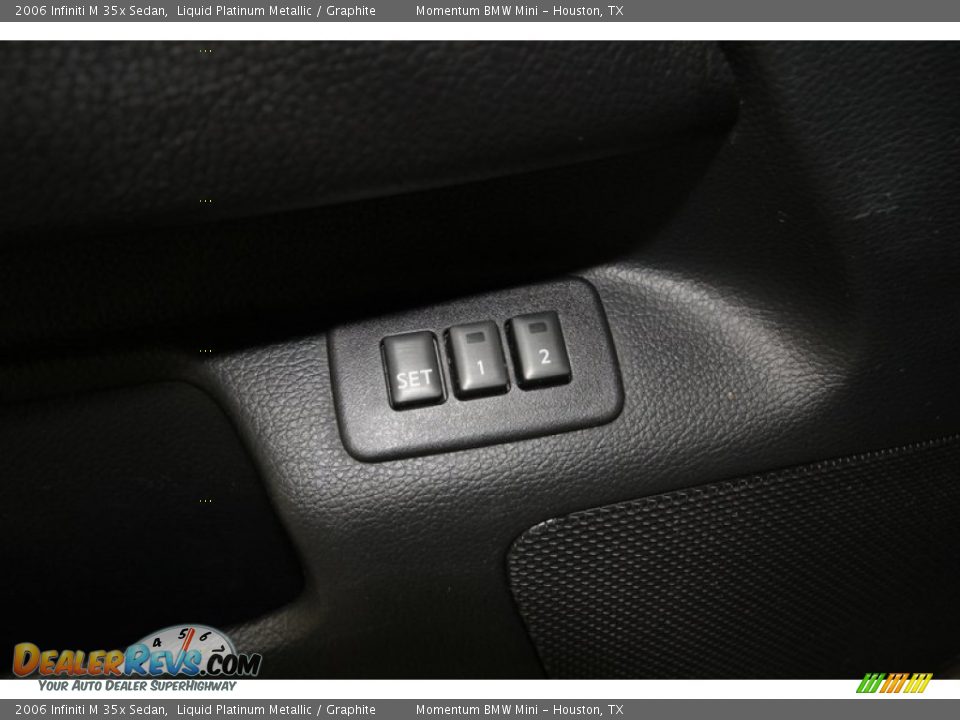 2006 Infiniti M 35x Sedan Liquid Platinum Metallic / Graphite Photo #16