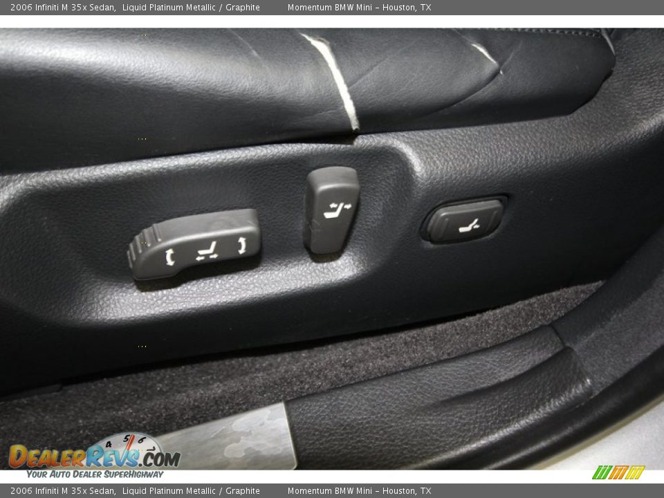 2006 Infiniti M 35x Sedan Liquid Platinum Metallic / Graphite Photo #17