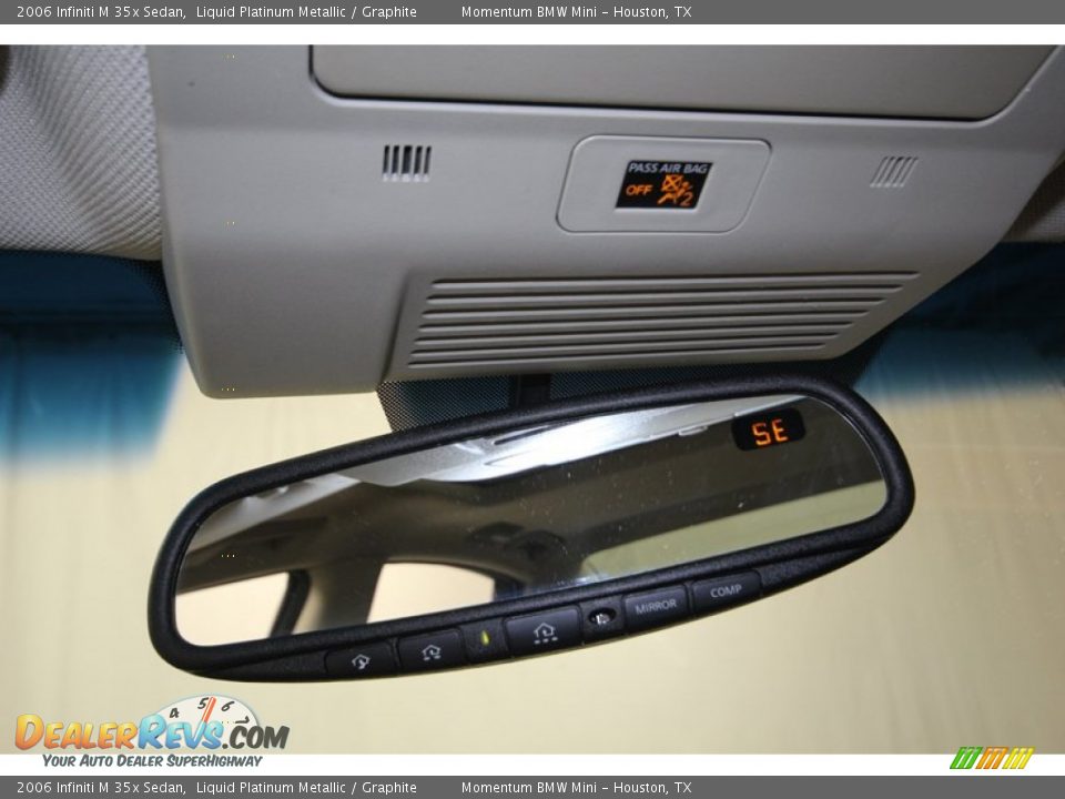 2006 Infiniti M 35x Sedan Liquid Platinum Metallic / Graphite Photo #21