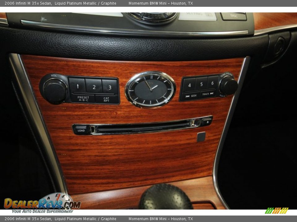 2006 Infiniti M 35x Sedan Liquid Platinum Metallic / Graphite Photo #24