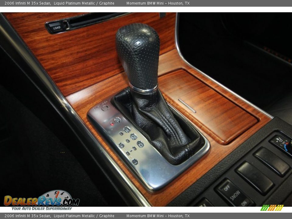 2006 Infiniti M 35x Sedan Liquid Platinum Metallic / Graphite Photo #25
