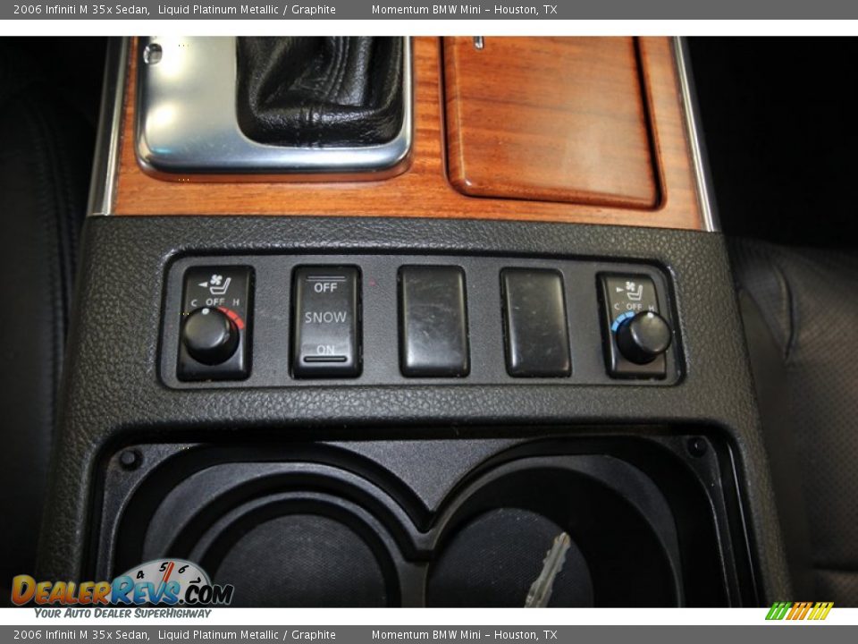 2006 Infiniti M 35x Sedan Liquid Platinum Metallic / Graphite Photo #26