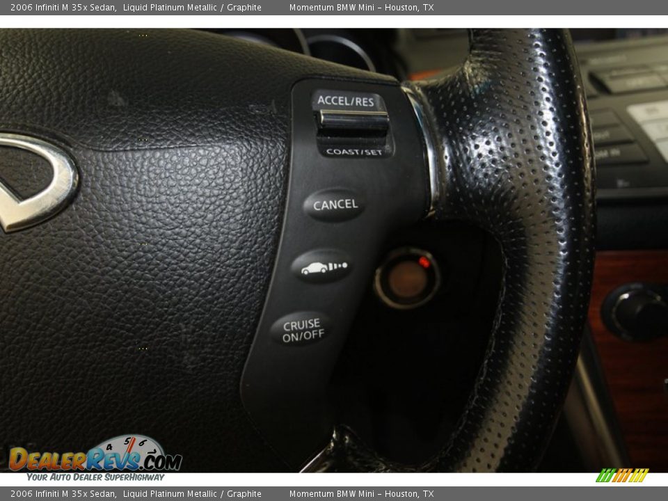 2006 Infiniti M 35x Sedan Liquid Platinum Metallic / Graphite Photo #29