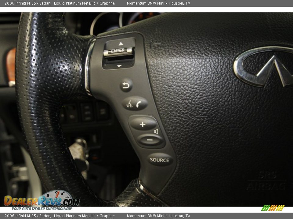 2006 Infiniti M 35x Sedan Liquid Platinum Metallic / Graphite Photo #30