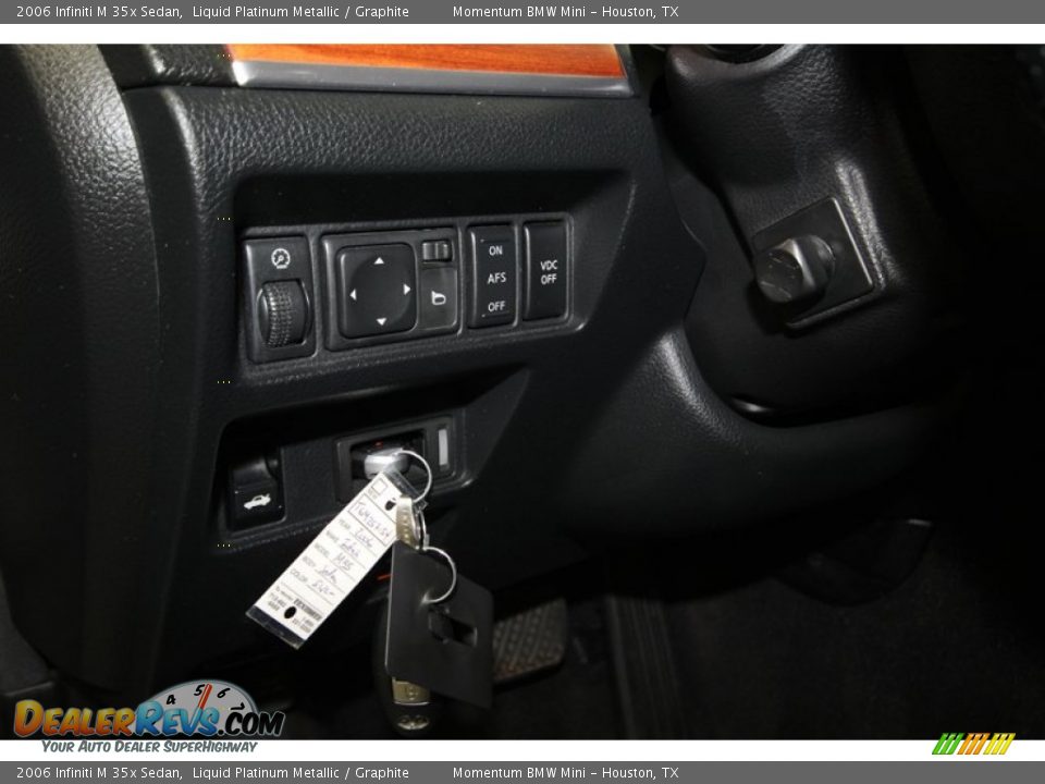 2006 Infiniti M 35x Sedan Liquid Platinum Metallic / Graphite Photo #31