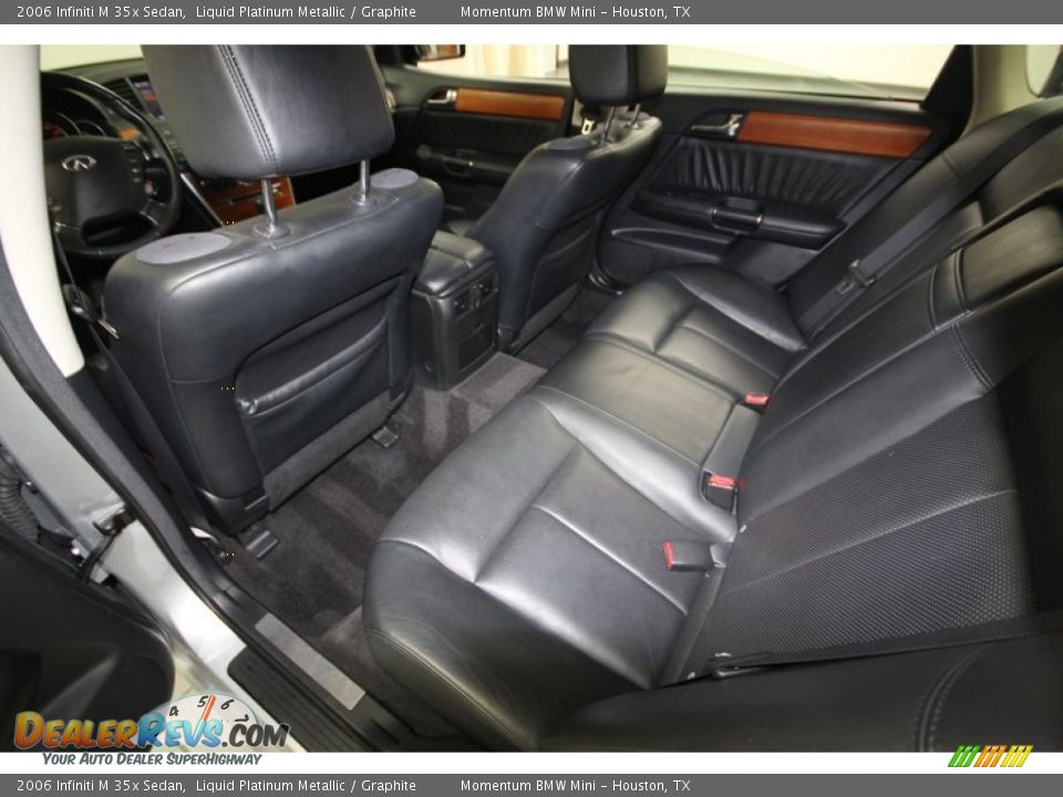 2006 Infiniti M 35x Sedan Liquid Platinum Metallic / Graphite Photo #32