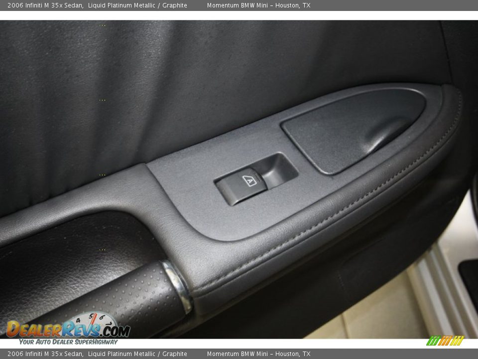 2006 Infiniti M 35x Sedan Liquid Platinum Metallic / Graphite Photo #34