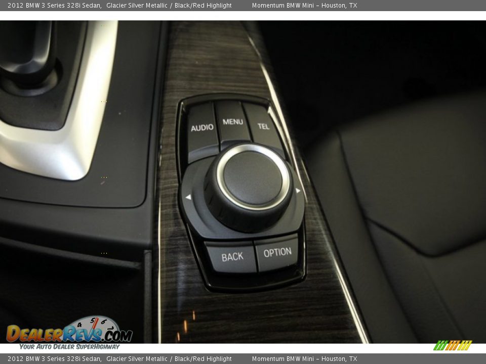 2012 BMW 3 Series 328i Sedan Glacier Silver Metallic / Black/Red Highlight Photo #18