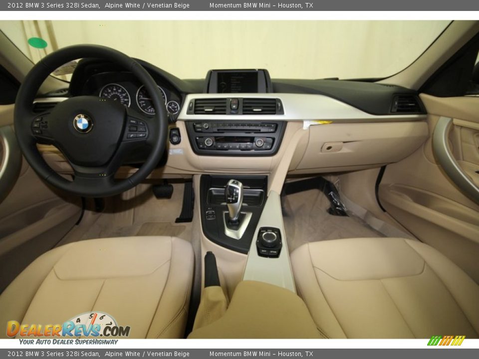 2012 BMW 3 Series 328i Sedan Alpine White / Venetian Beige Photo #4