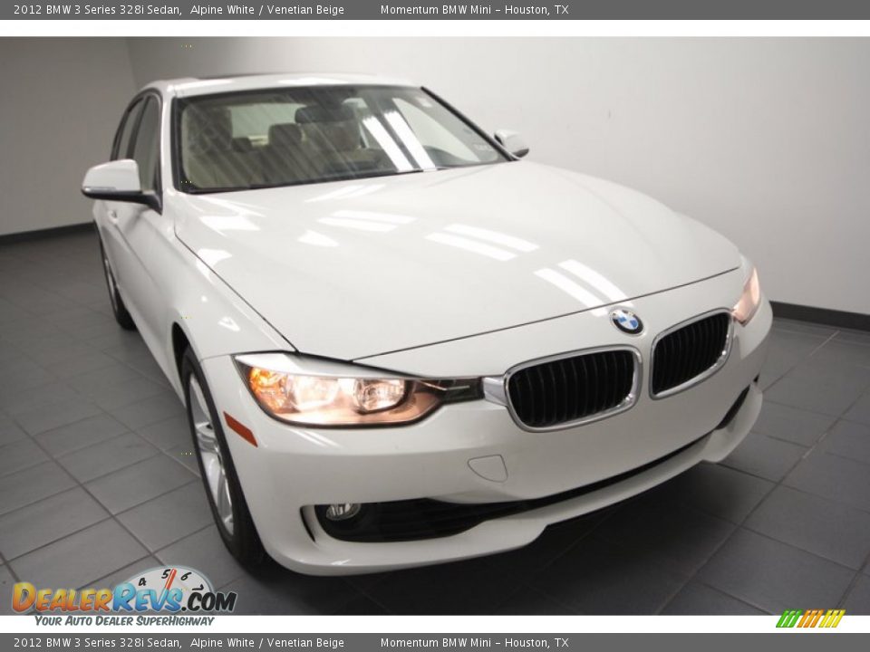2012 BMW 3 Series 328i Sedan Alpine White / Venetian Beige Photo #5