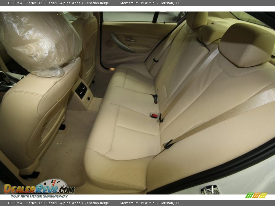 2012 BMW 3 Series 328i Sedan Alpine White / Venetian Beige Photo #12
