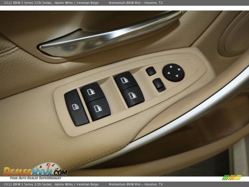 2012 BMW 3 Series 328i Sedan Alpine White / Venetian Beige Photo #14