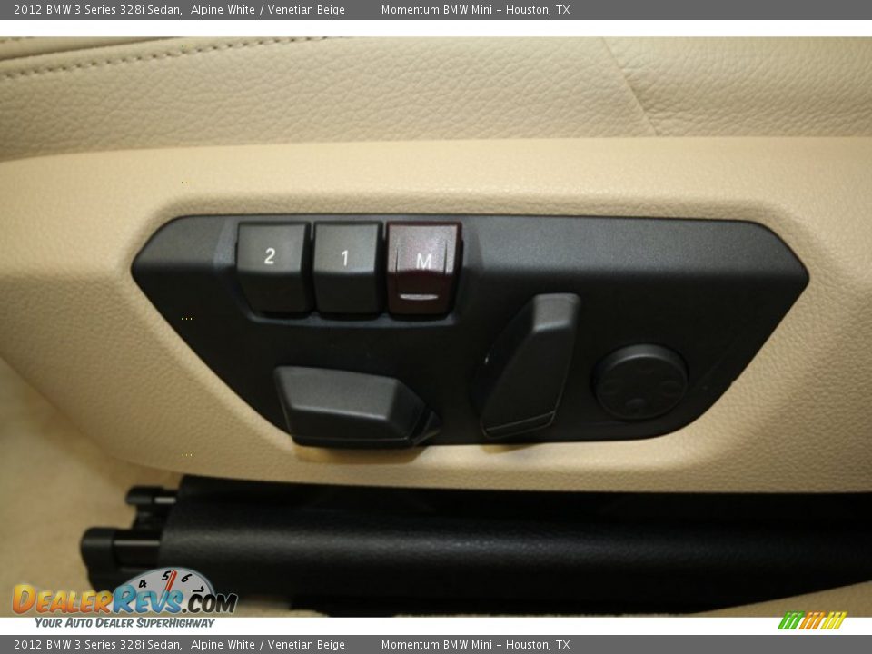 2012 BMW 3 Series 328i Sedan Alpine White / Venetian Beige Photo #15