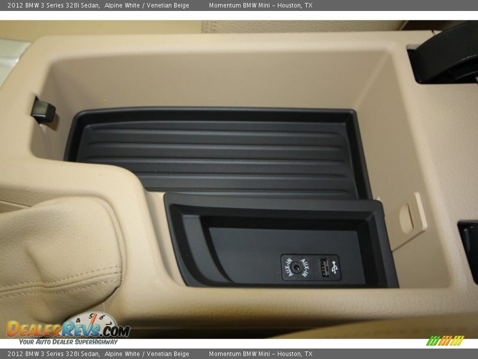 2012 BMW 3 Series 328i Sedan Alpine White / Venetian Beige Photo #18