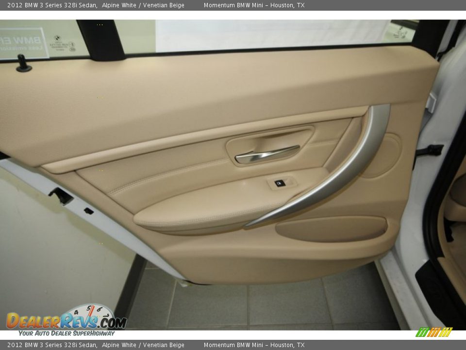 2012 BMW 3 Series 328i Sedan Alpine White / Venetian Beige Photo #23