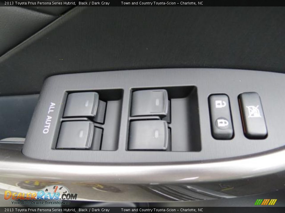 Controls of 2013 Toyota Prius Persona Series Hybrid Photo #10