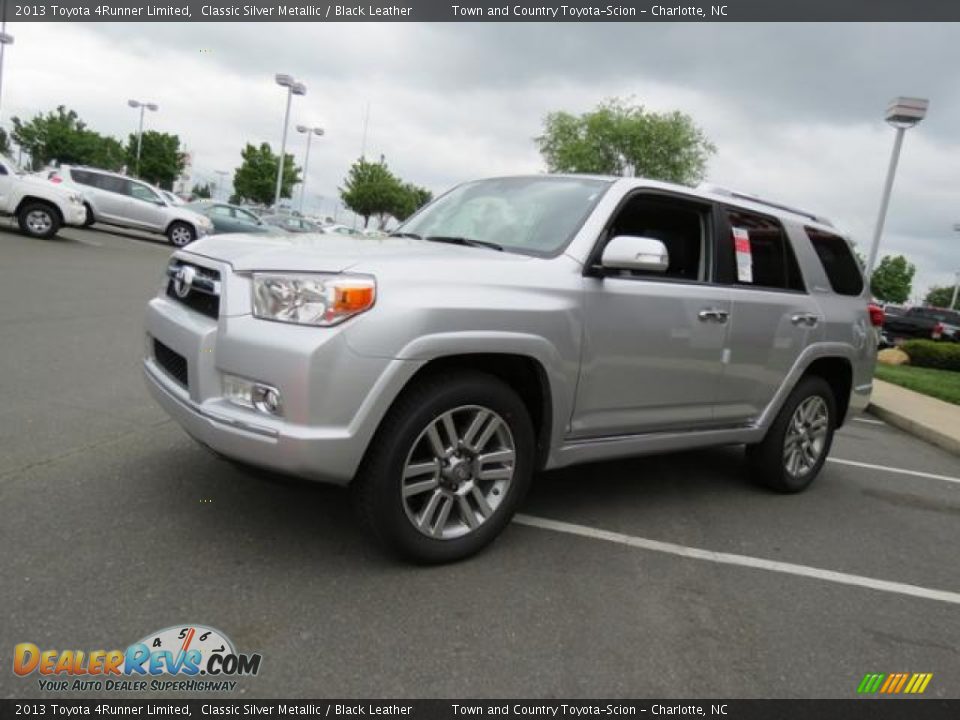 2013 Toyota 4Runner Limited Classic Silver Metallic / Black Leather Photo #3