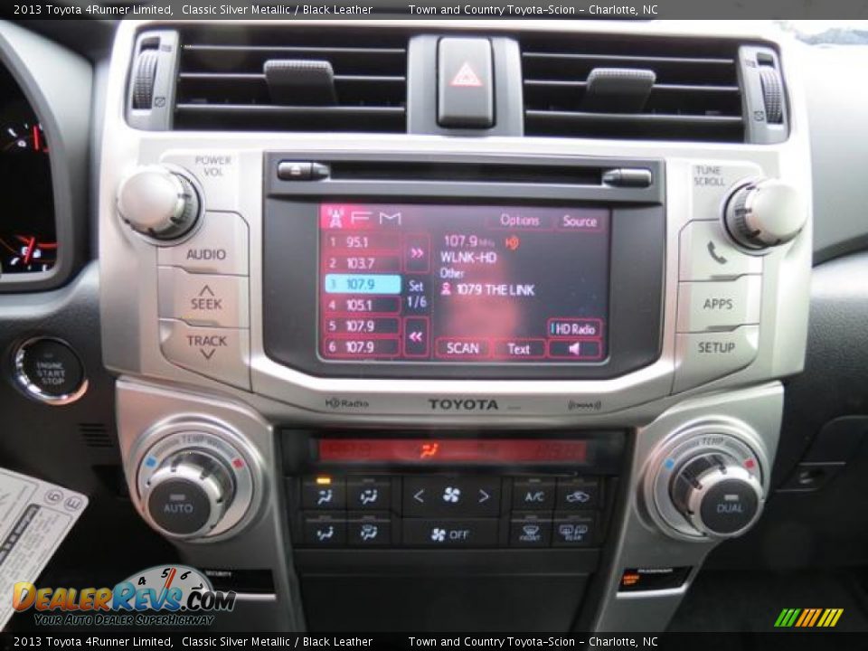 2013 Toyota 4Runner Limited Classic Silver Metallic / Black Leather Photo #13