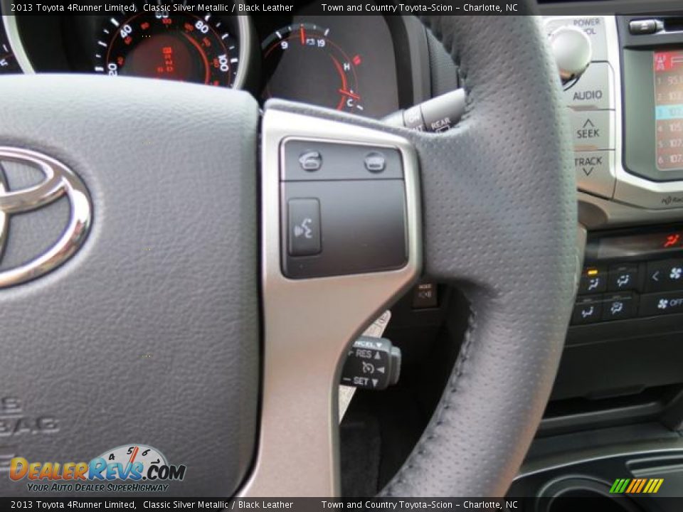 2013 Toyota 4Runner Limited Classic Silver Metallic / Black Leather Photo #17