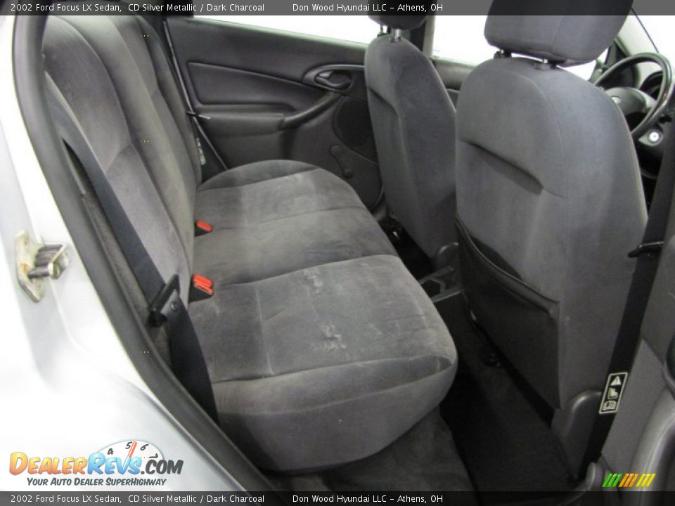 Rear Seat of 2002 Ford Focus LX Sedan Photo #8