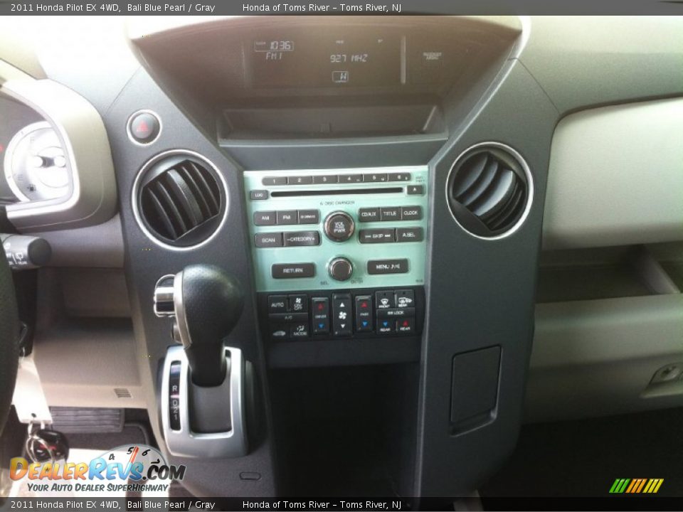 2011 Honda Pilot EX 4WD Bali Blue Pearl / Gray Photo #12