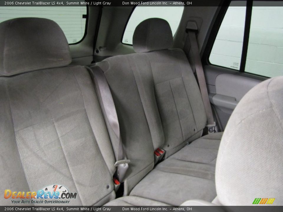 2006 Chevrolet TrailBlazer LS 4x4 Summit White / Light Gray Photo #9
