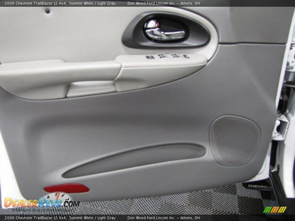 2006 Chevrolet TrailBlazer LS 4x4 Summit White / Light Gray Photo #11