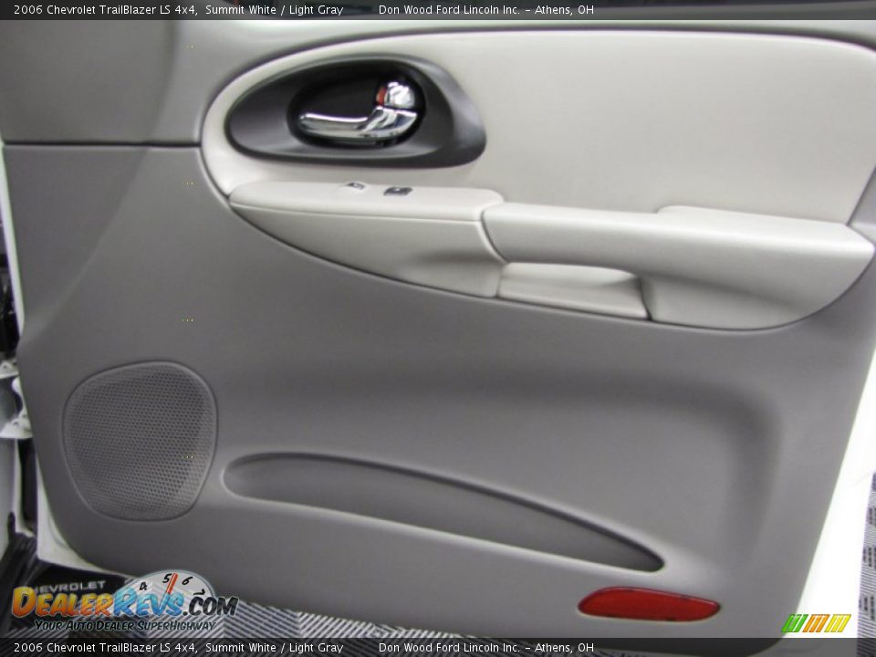 2006 Chevrolet TrailBlazer LS 4x4 Summit White / Light Gray Photo #15