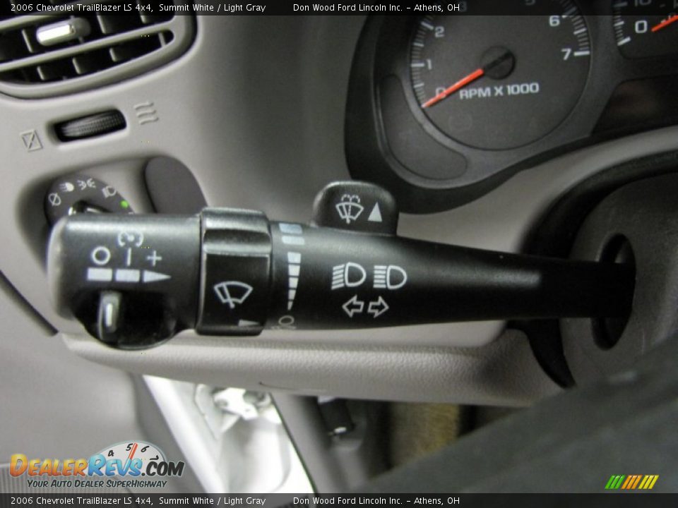 2006 Chevrolet TrailBlazer LS 4x4 Summit White / Light Gray Photo #17
