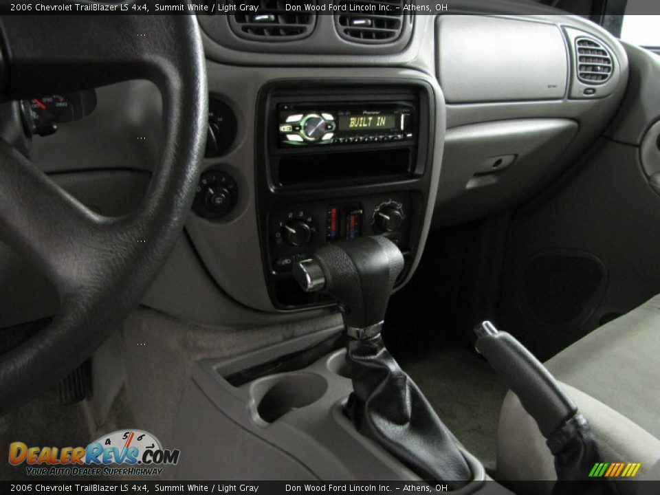 2006 Chevrolet TrailBlazer LS 4x4 Summit White / Light Gray Photo #21