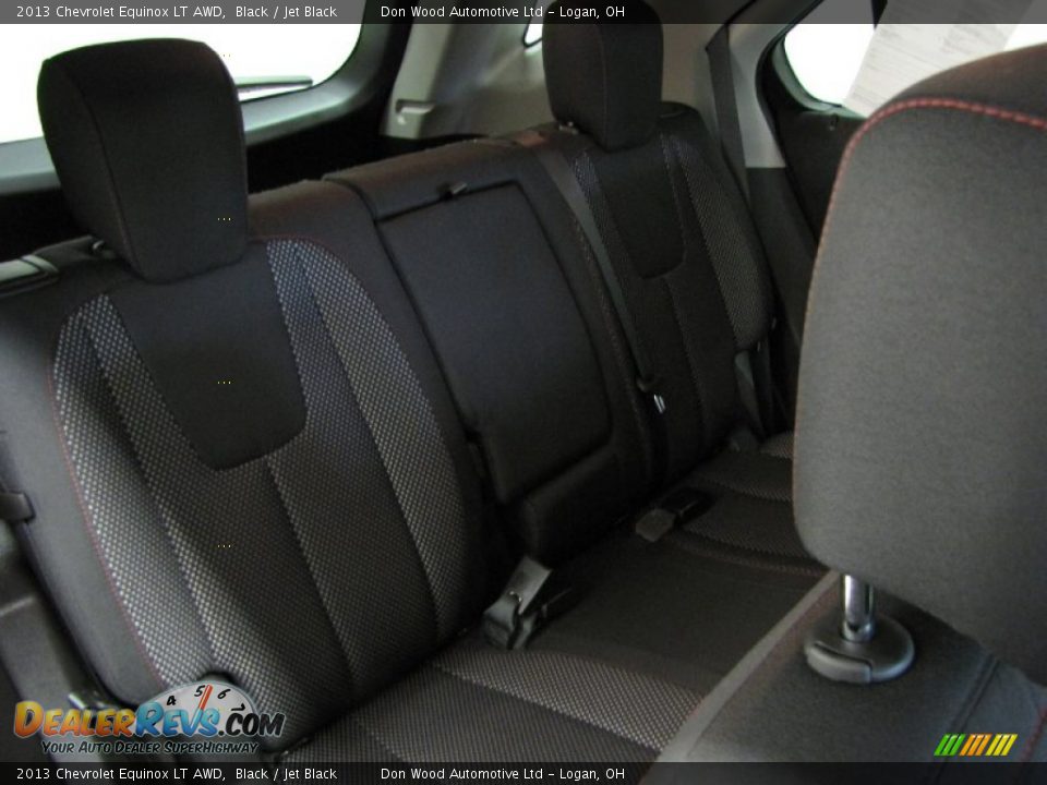 2013 Chevrolet Equinox LT AWD Black / Jet Black Photo #7