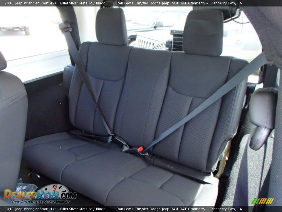 2013 Jeep Wrangler Sport 4x4 Billet Silver Metallic / Black Photo #13
