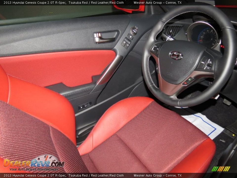 Front Seat of 2013 Hyundai Genesis Coupe 2.0T R-Spec Photo #5