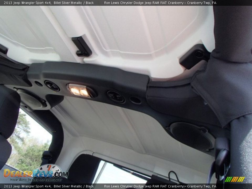 2013 Jeep Wrangler Sport 4x4 Billet Silver Metallic / Black Photo #14