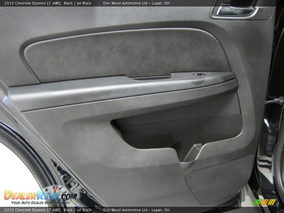 2013 Chevrolet Equinox LT AWD Black / Jet Black Photo #11
