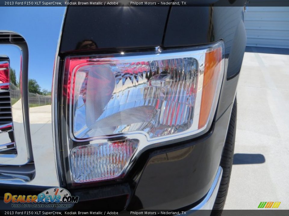 2013 Ford F150 XLT SuperCrew Kodiak Brown Metallic / Adobe Photo #11